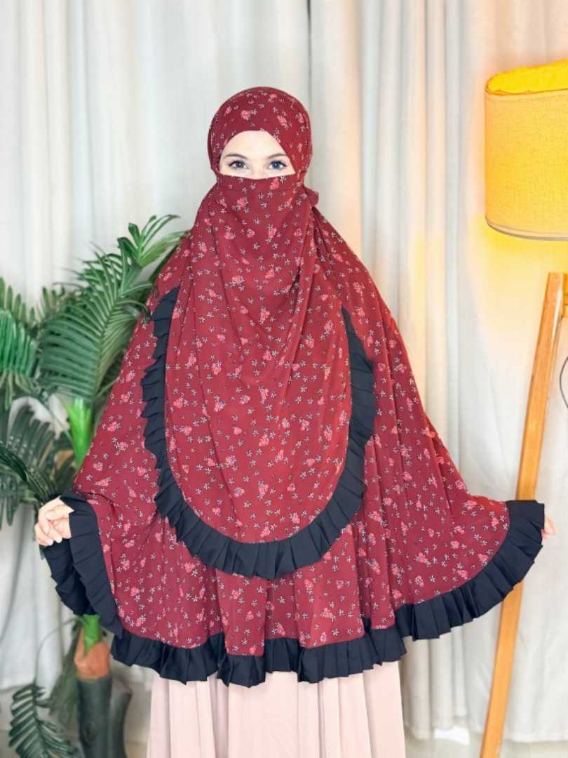 Floral Kuci Hijab,Floral Hijab,Kuci Hijab,Printed Hijab,Premium Hijab,Hijab,Bangladesh Hijab