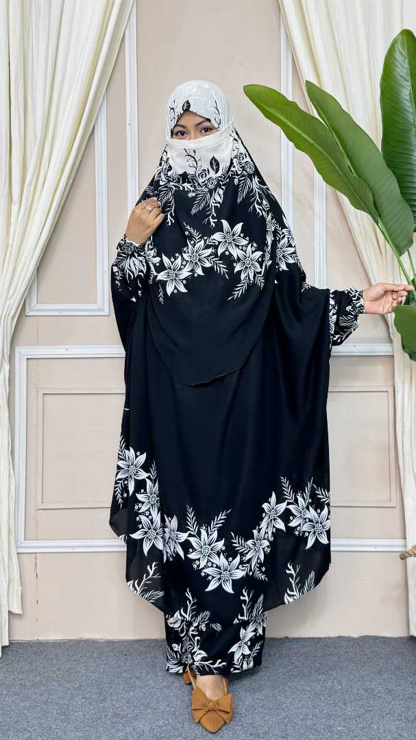 luxury khimar, premium khimar, khimar bangladesh, khimar online bd, islamic khimar, muslim women khimar, modest wear, hijab khimar, premium hijab, elegant khimar, prayer khimar, nida khimar, ladies khimar, islamic clothing, modest fashion, khimar for women, luxury hijab bangladesh, ponnorokom
Luxury Khimar Set for Women | Premium Islamic Wear Bangladesh | Ponnorokom