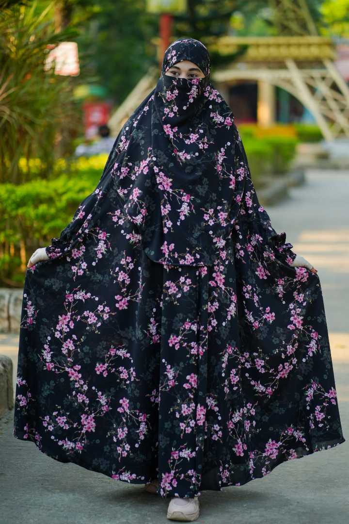 লং খিমার, খিমার, Long Khimar, ইসলামিক পোশাক, খিমার বাংলাদেশ, প্রিমিয়াম খিমার, মেয়েদের খিমার, পর্দার পোশাক
